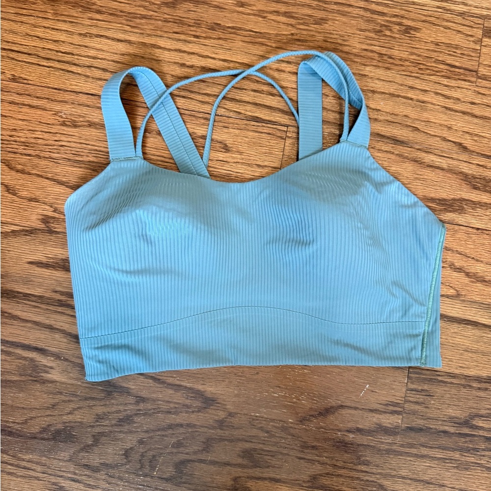 Lululemon like a cloud long lined bra D/DD Size 10